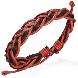 Red Braided Wristband