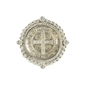 San Benito Grande Ring Silver Size 7.5