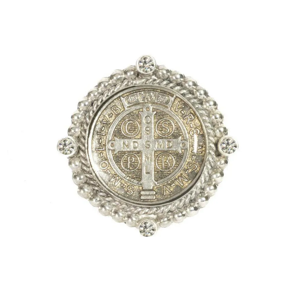San Benito Grande Ring Silver Size 7.5