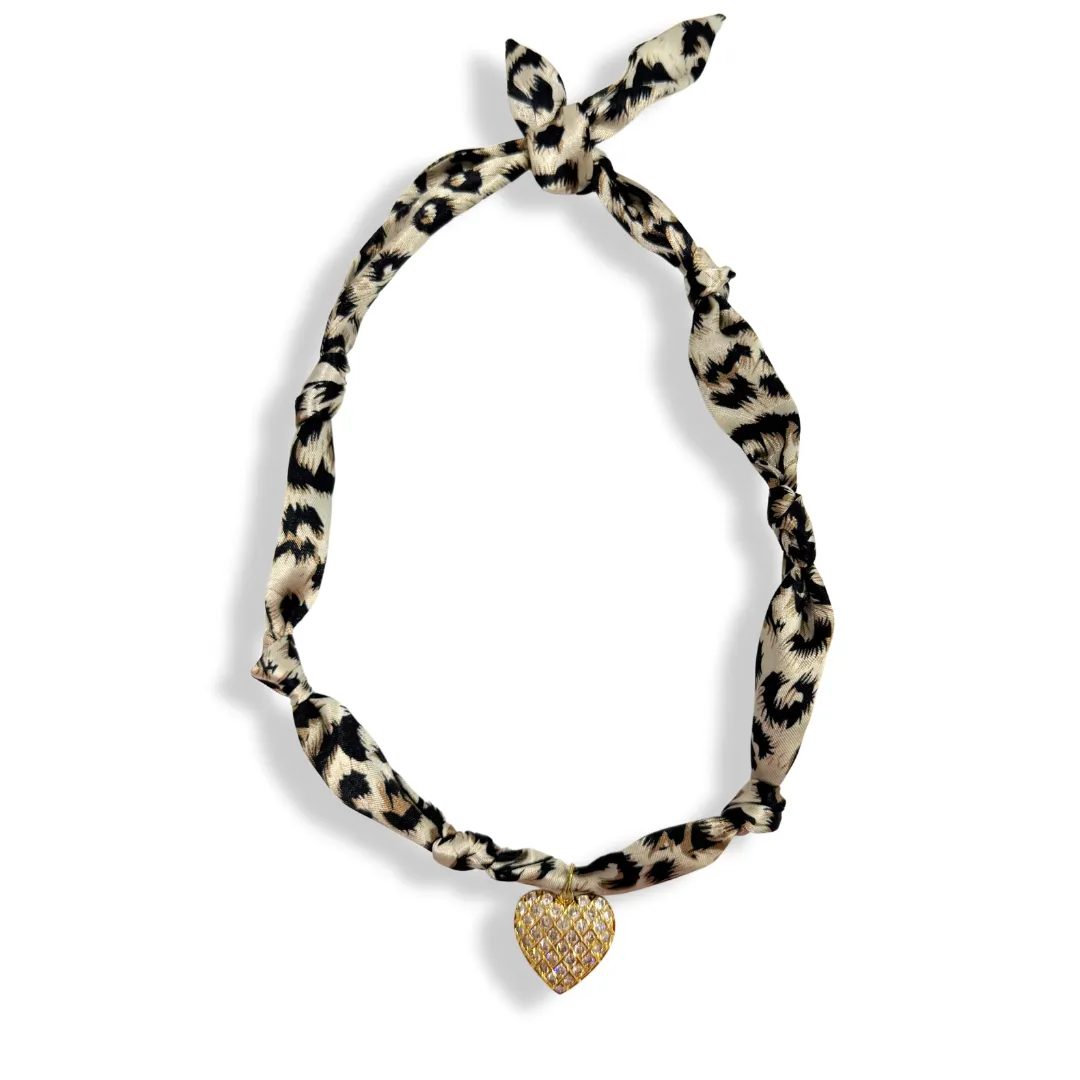 Scarf Bandana Charm Necklaces