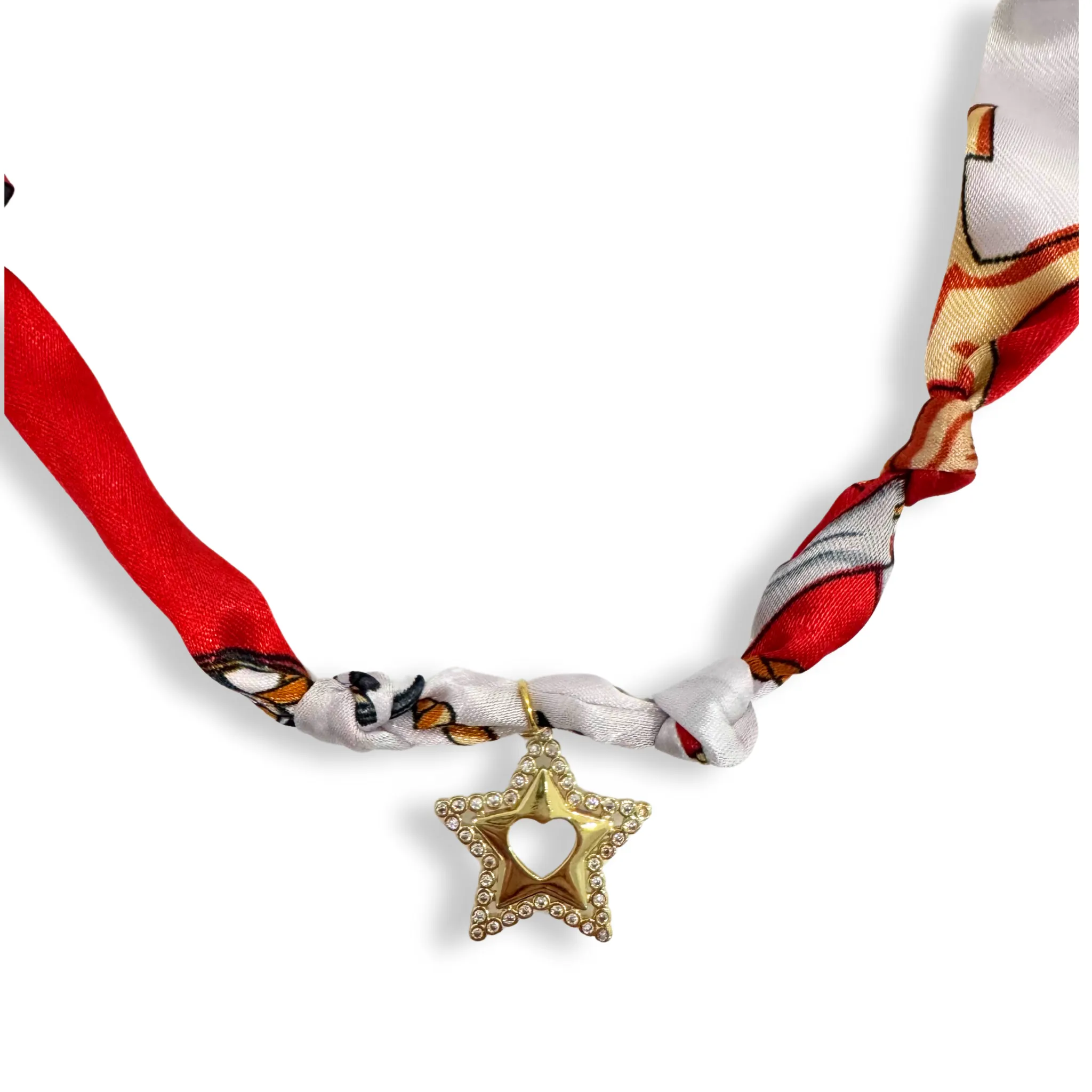 Scarf Bandana Charm Necklaces