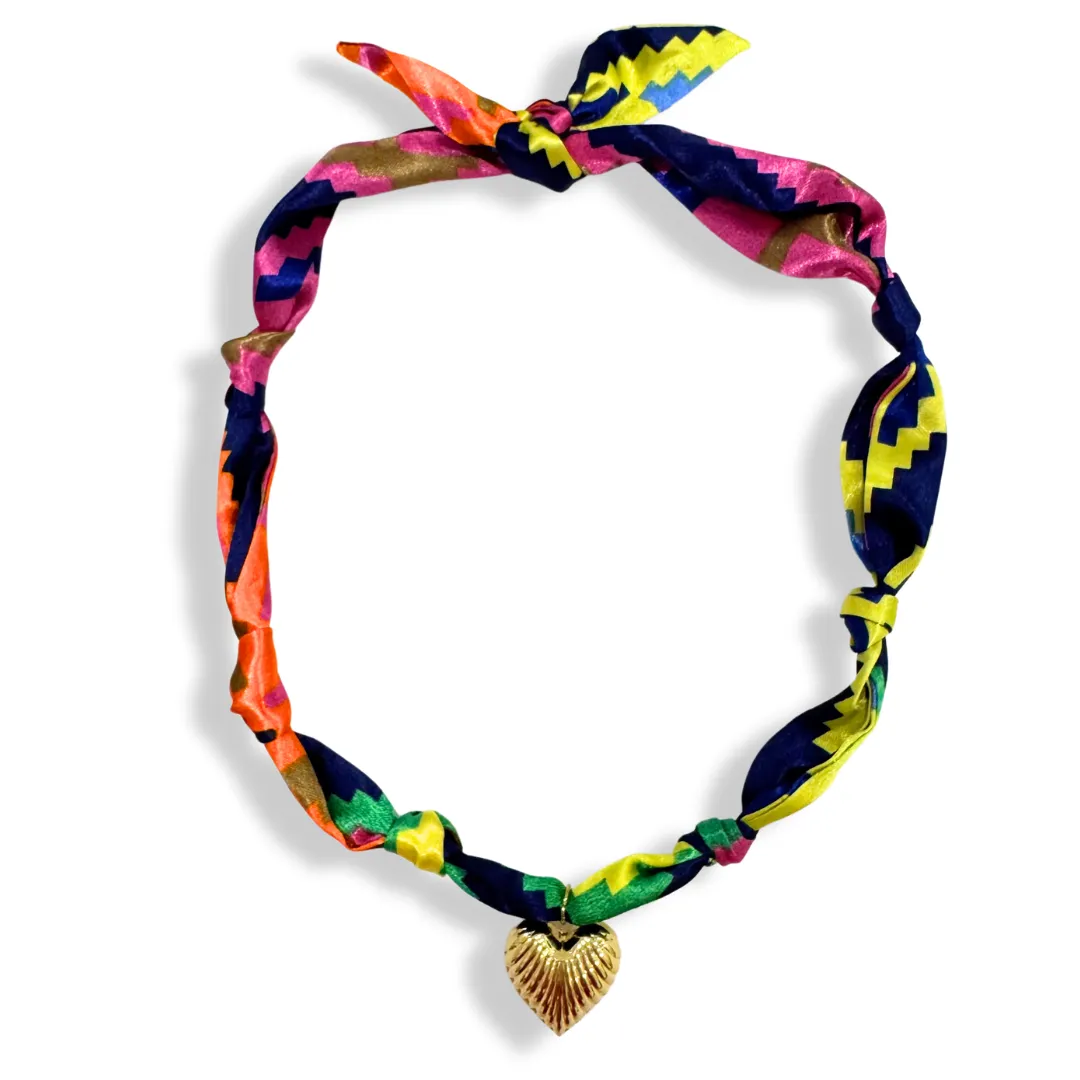 Scarf Bandana Charm Necklaces