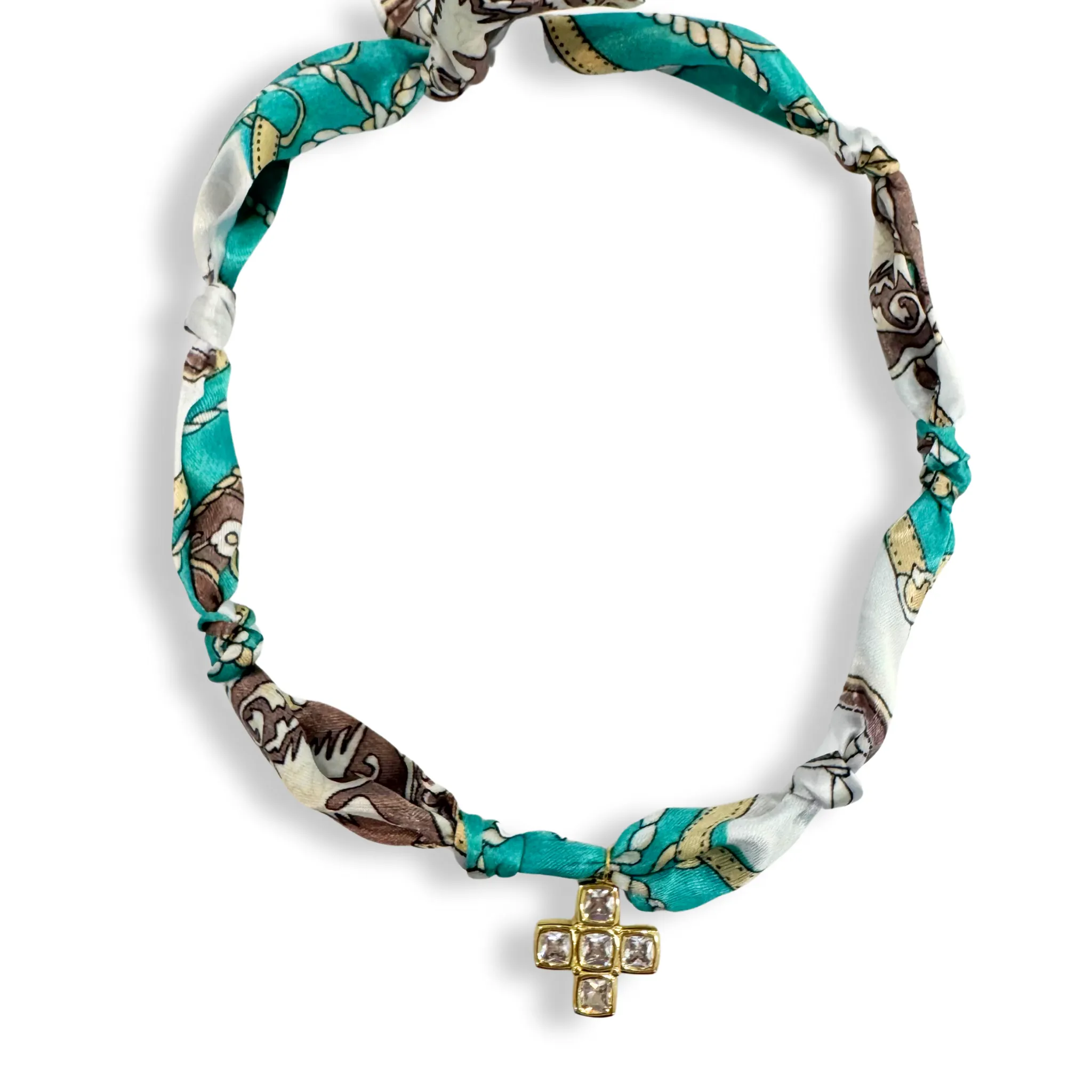 Scarf Bandana Charm Necklaces
