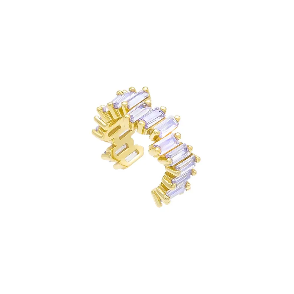 Scattered Baguette Ear Cuff