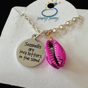 Seashells are Love Letters, Necklace