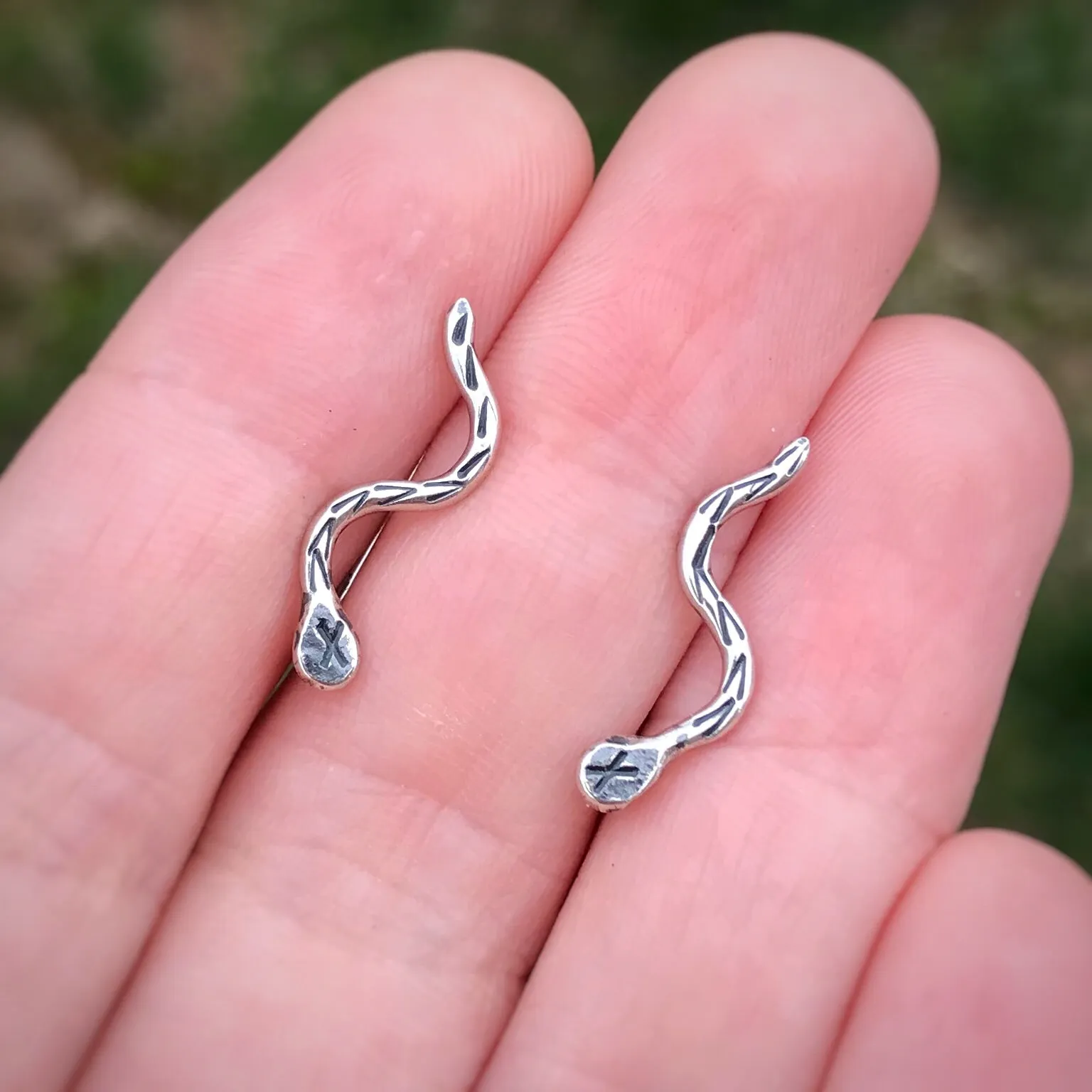 Serpentine Ear Climbers / Made to Order