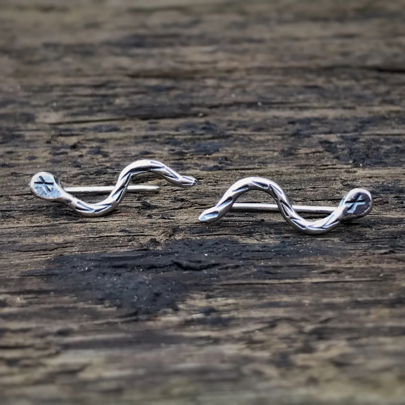 Serpentine Ear Climbers / Made to Order