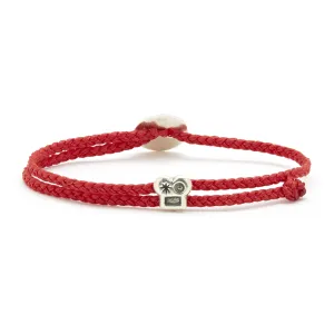 Signature Bracelet in Fire Red
