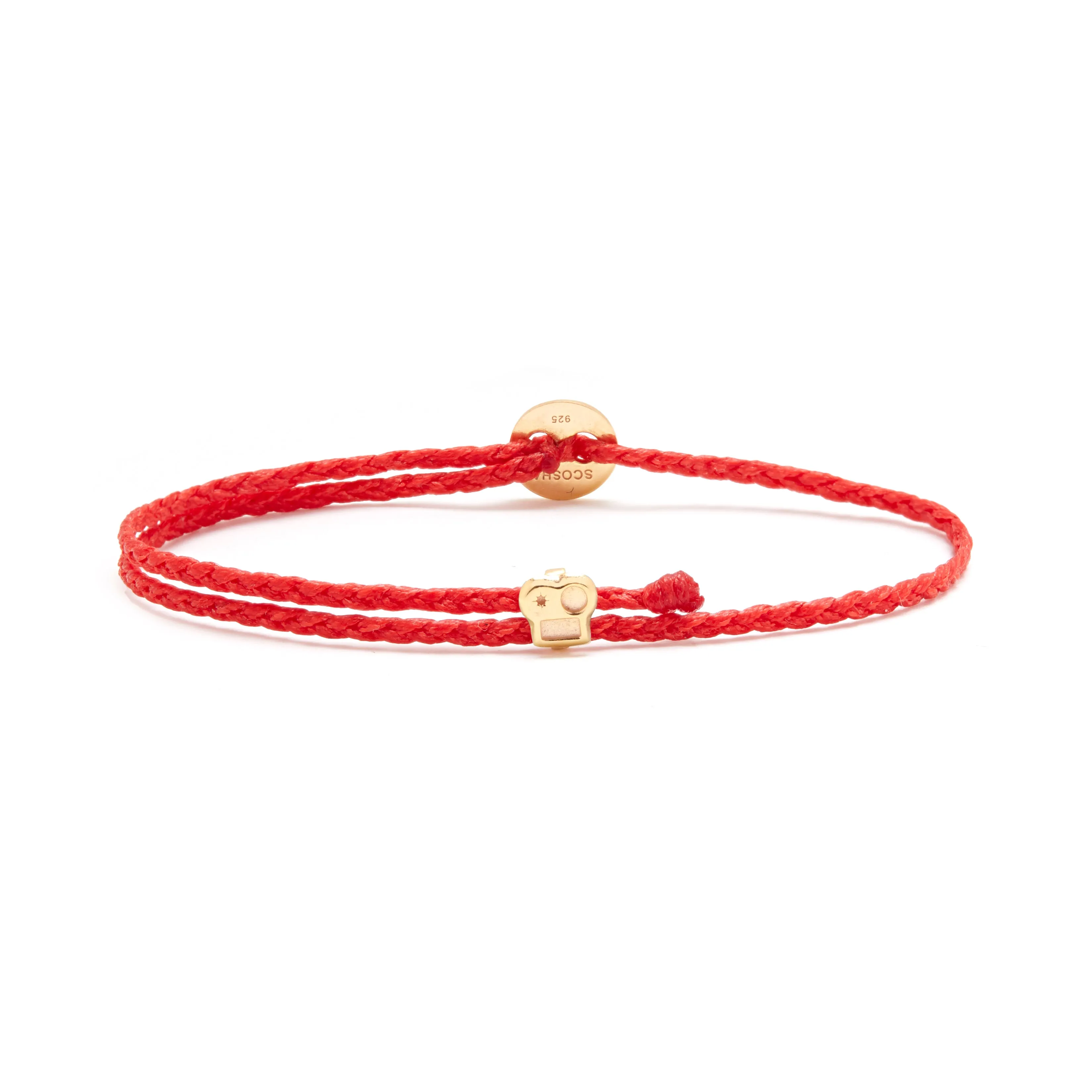 Signature Bracelet in Fire Red