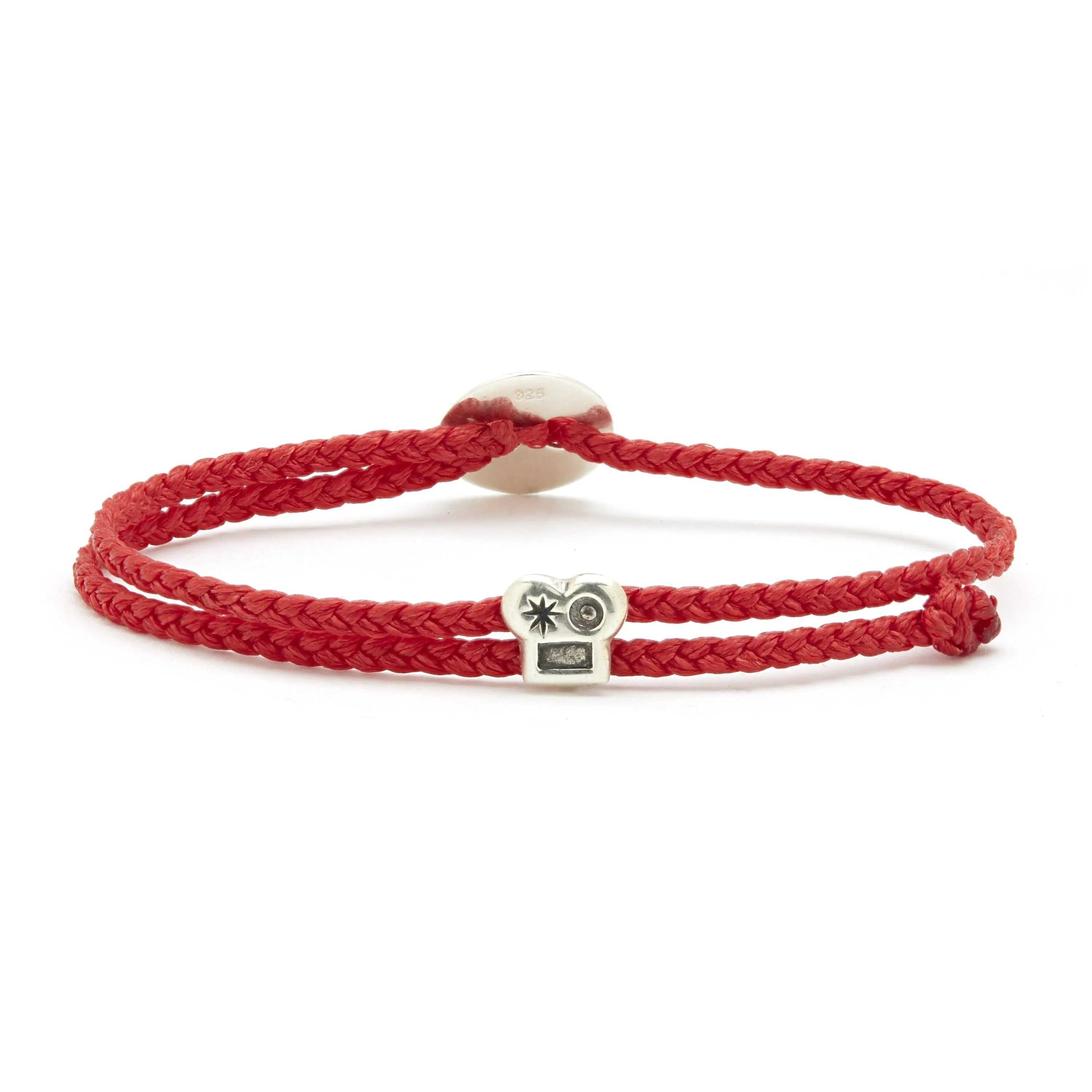 Signature Bracelet in Fire Red