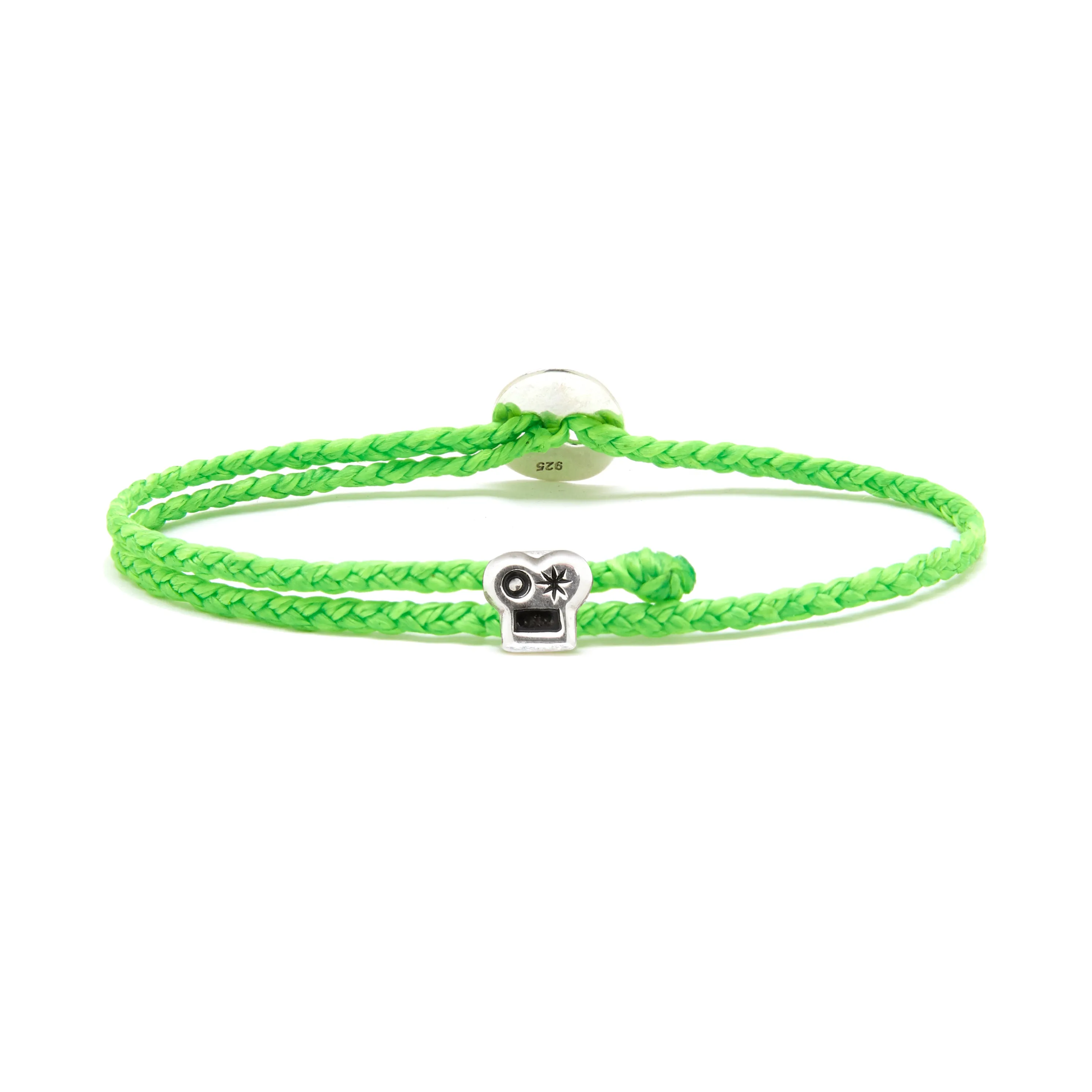 Signature Bracelet in Neon Green