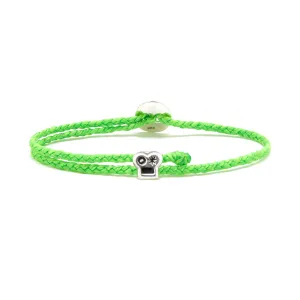Signature Bracelet in Neon Green