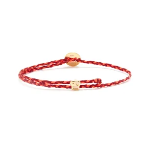 Signature Bracelet in Red & Neon Pink