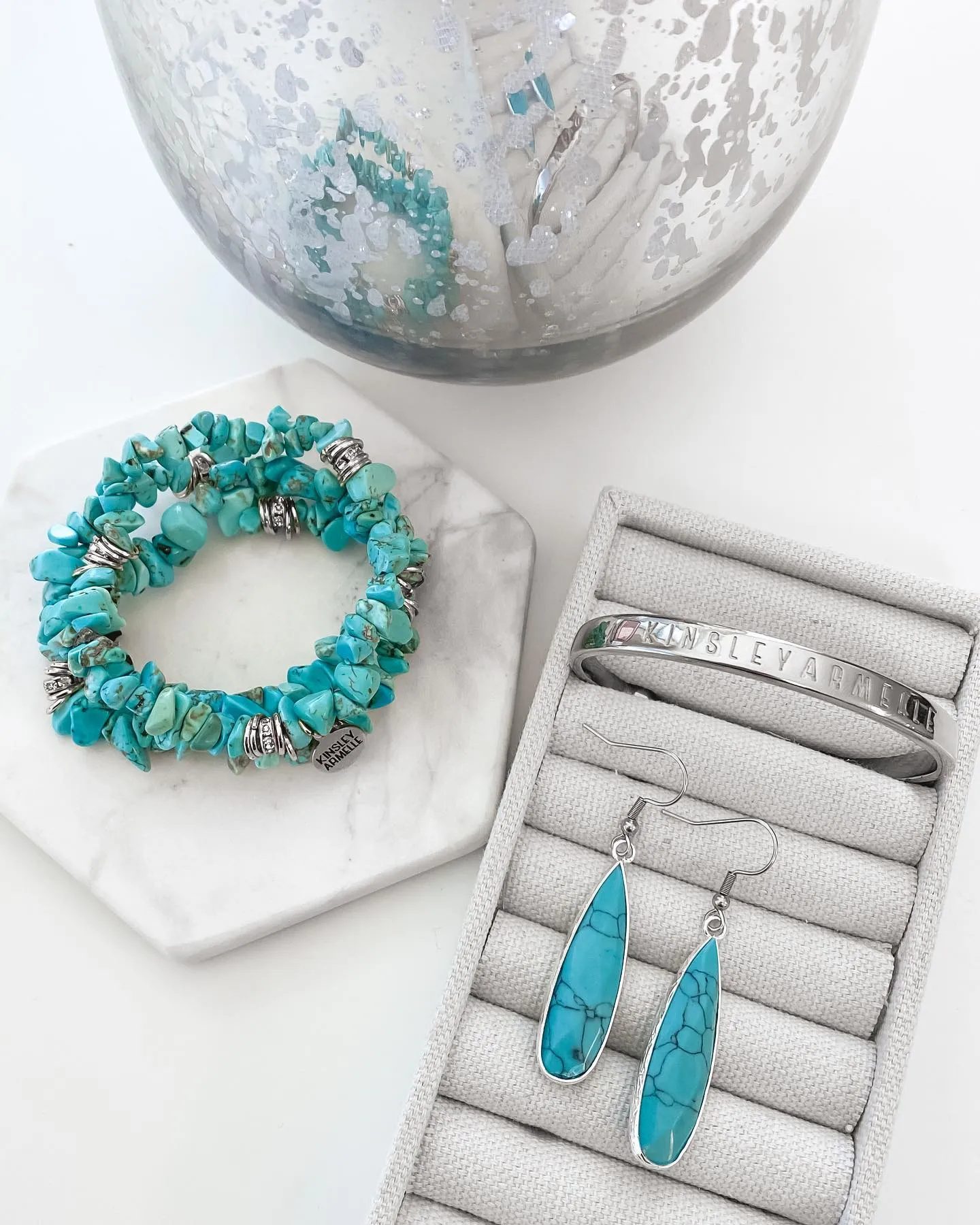 Silver Dakota Jewelry Set