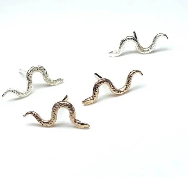 Snake Stud Earrings
