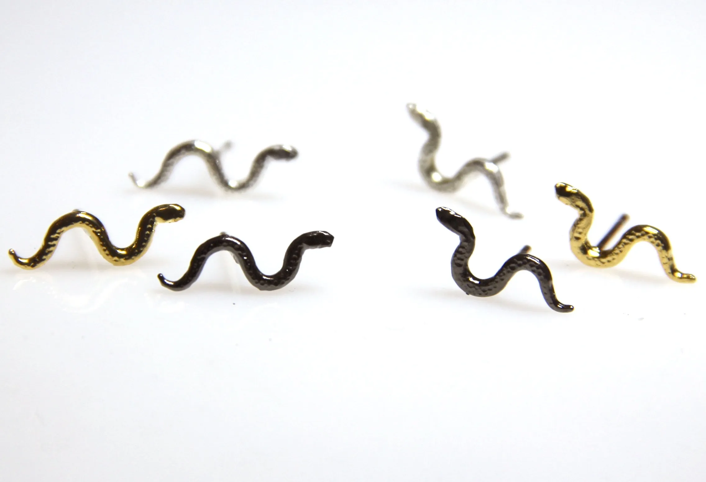 Snake Stud Earrings