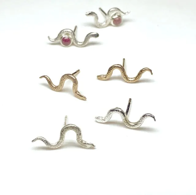 Snake Stud Earrings