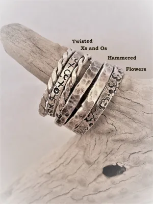 Stackable Sterling Silver Rings