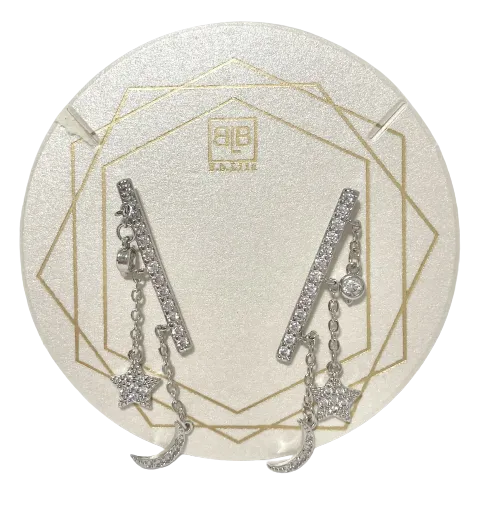 Star & Moon Climber - Silver