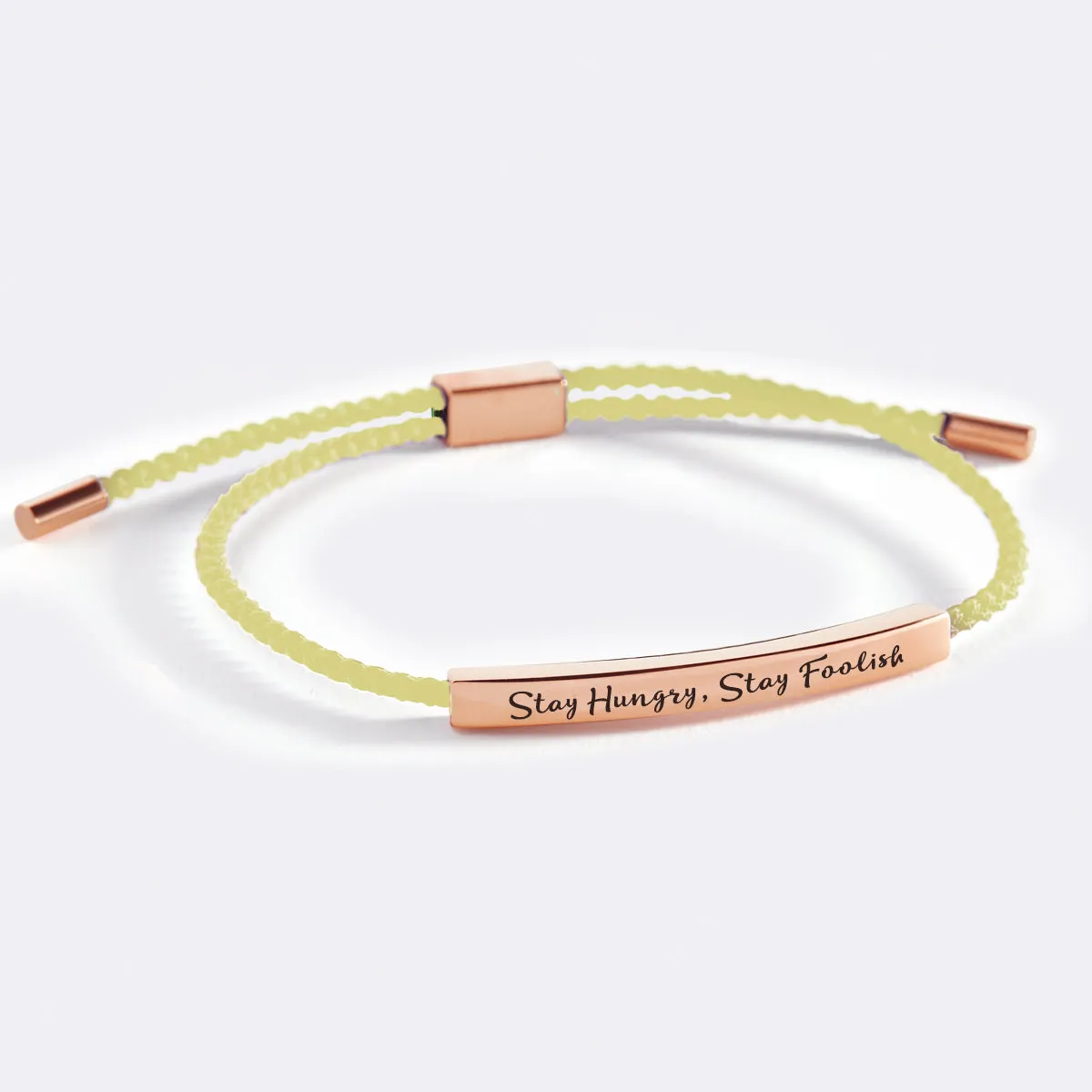 Stay Hungry, Stay Foolish Inspire Bracelet