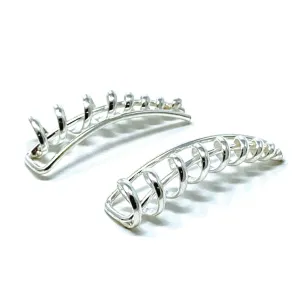Sterling Silver Coil Ear Climber Earrings