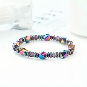 Stone Bracelet Magnet Braided Hand String Weight Loss