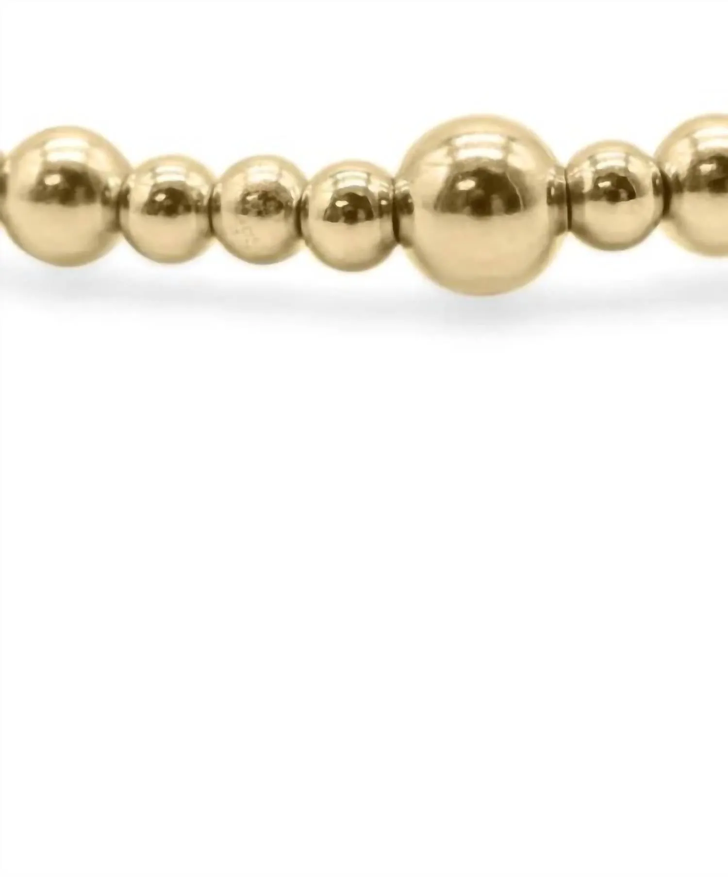 Stretch Bracelets In Champagne Bubbles