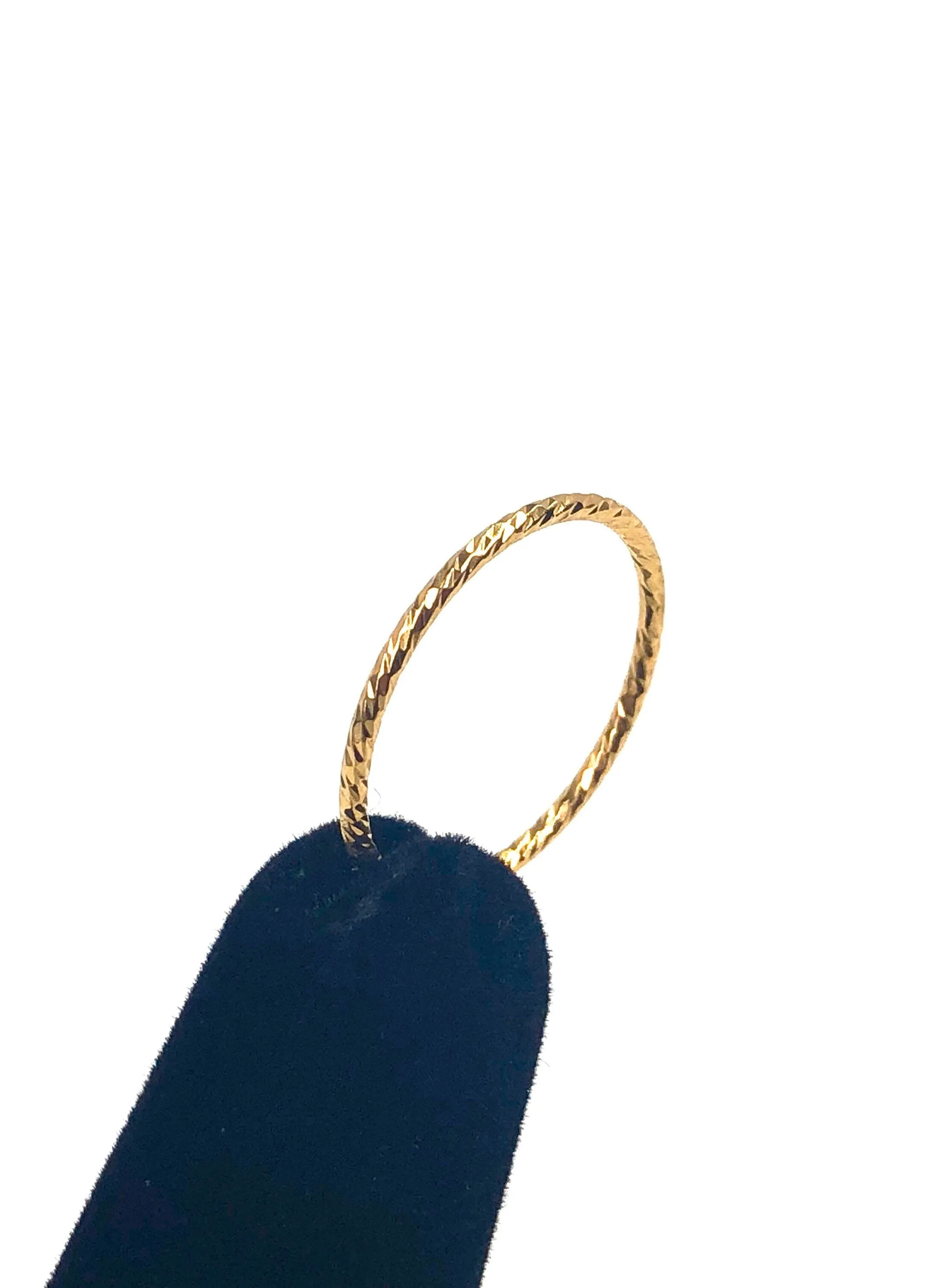 Stunning 14K sparkle stackable ring , 14K gold filled , SKU# 405R4P1