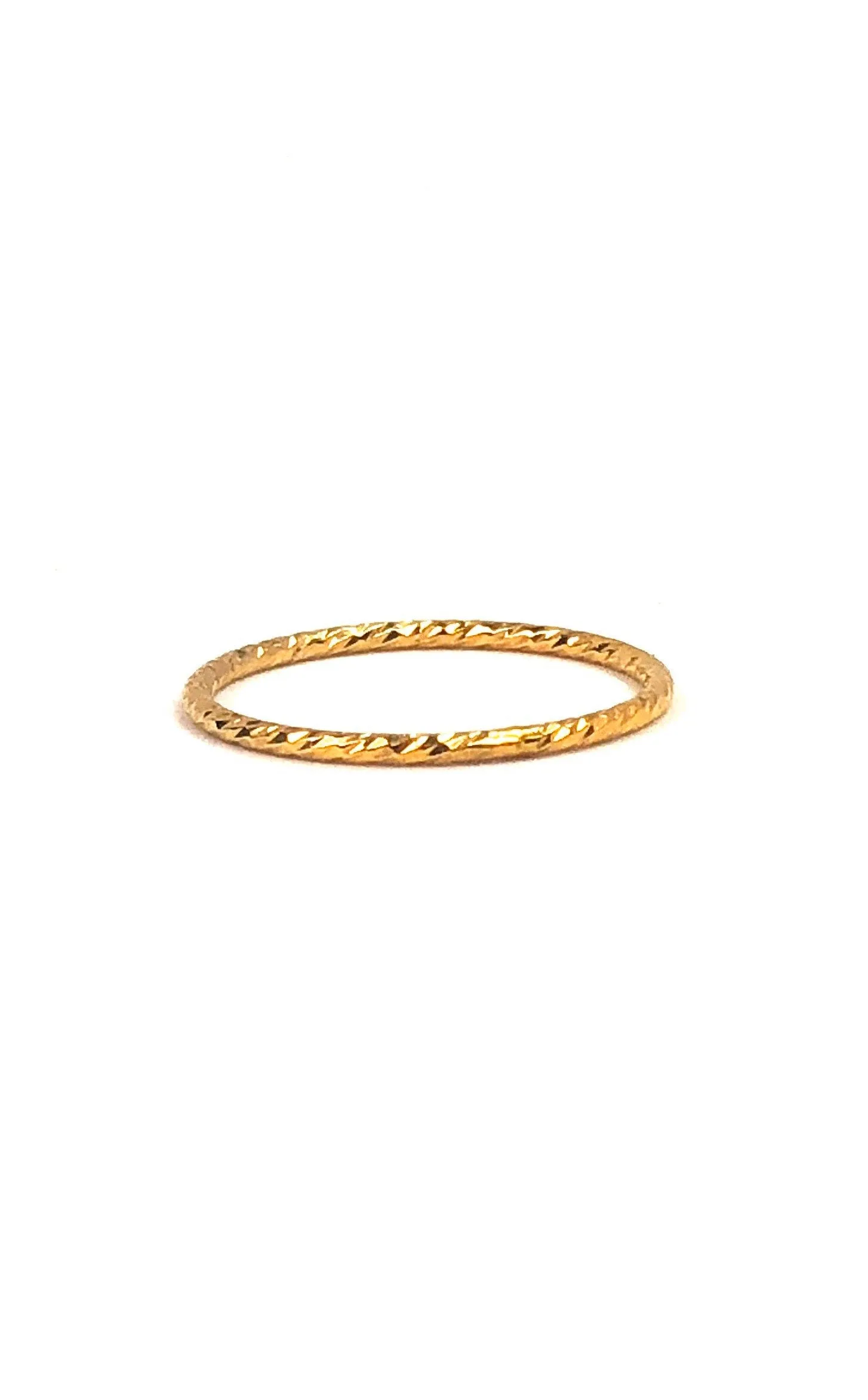 Stunning 14K sparkle stackable ring , 14K gold filled , SKU# 405R4P1