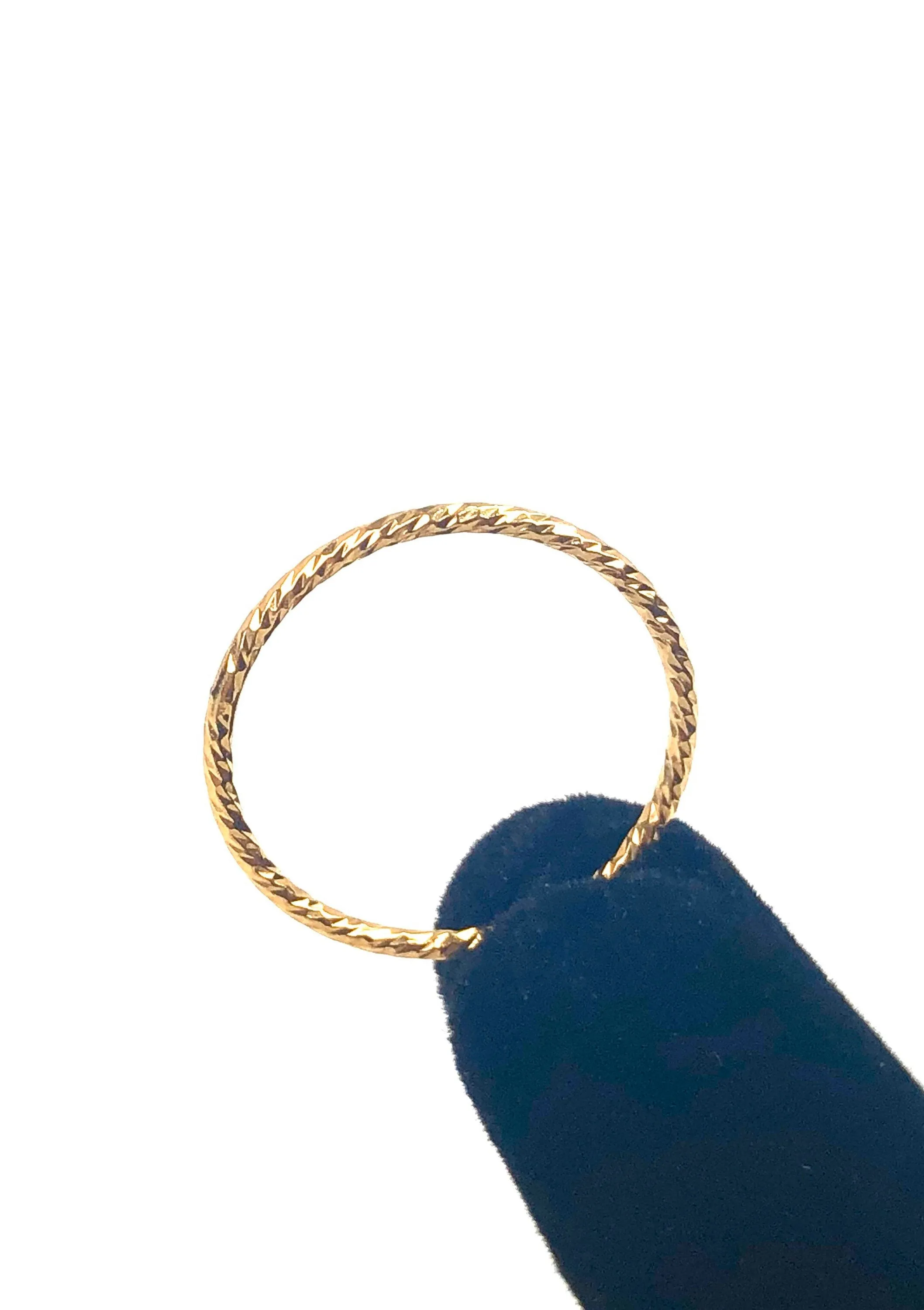 Stunning 14K sparkle stackable ring , 14K gold filled , SKU# 405R4P1