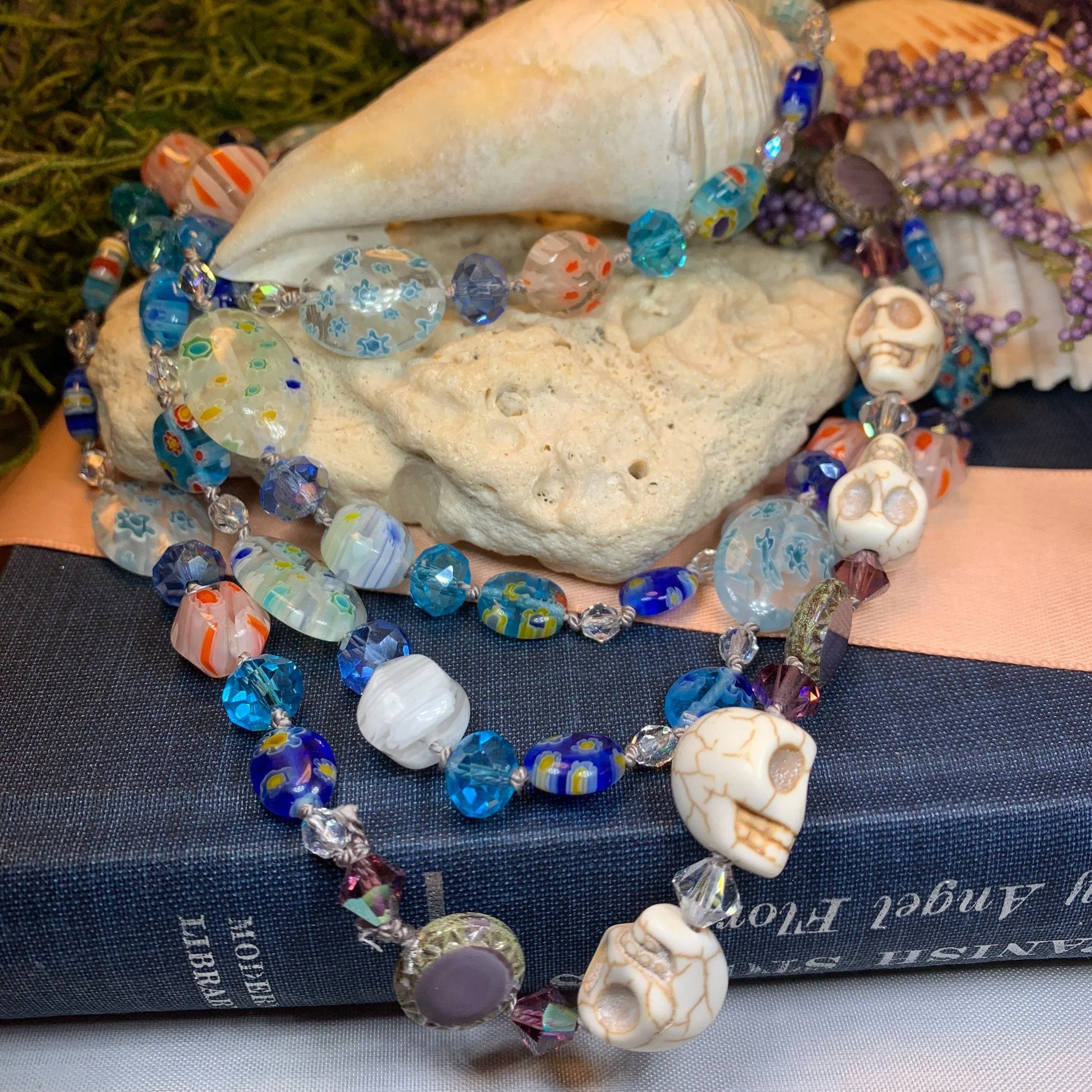 Summer Dreaming Long Beaded Necklace