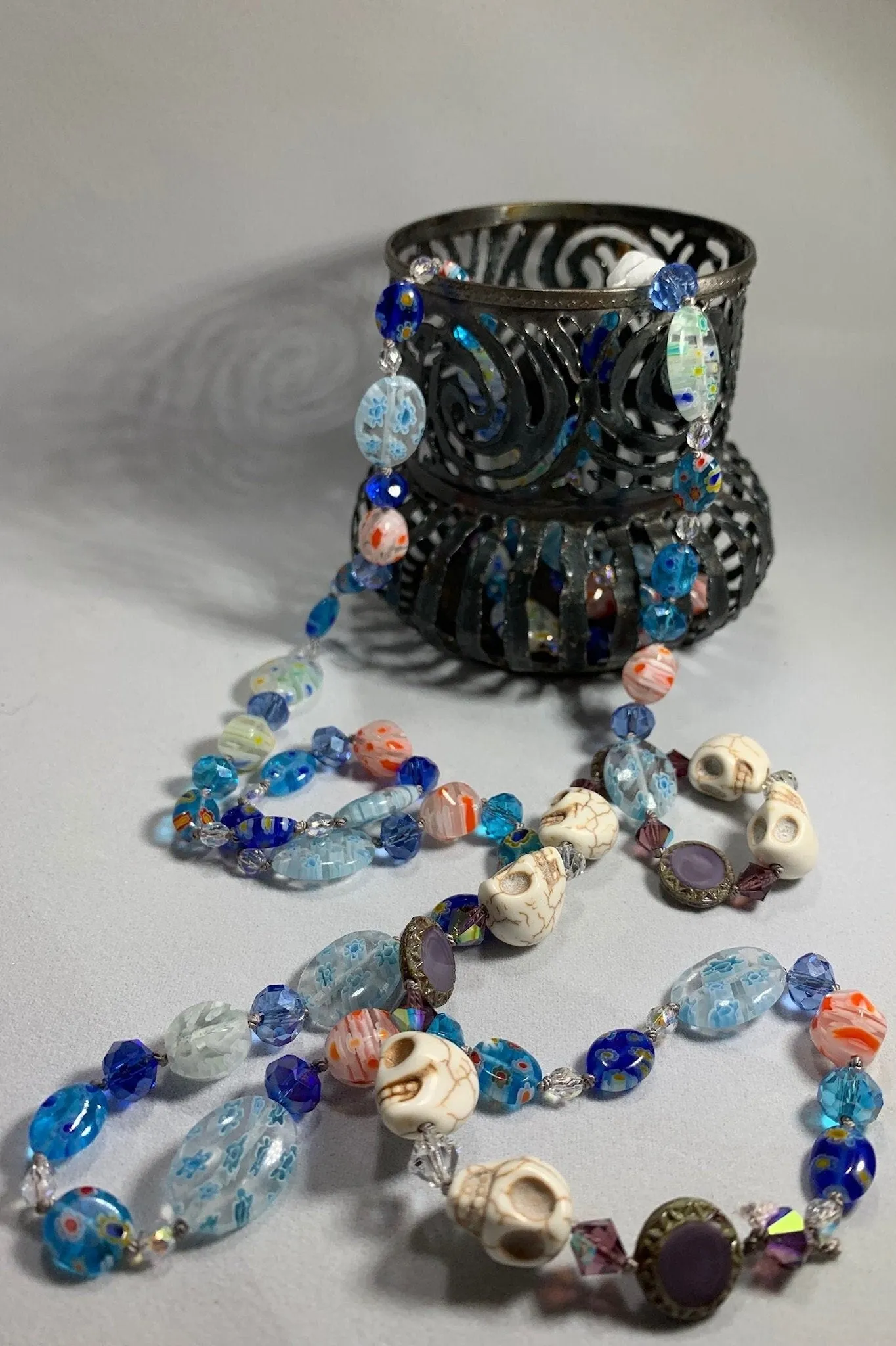 Summer Dreaming Long Beaded Necklace