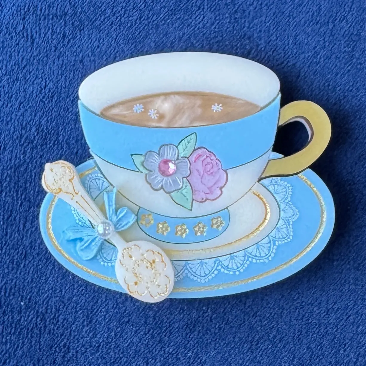 Teacup ☕️ - Brooch - Set of 2