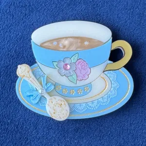 Teacup ☕️ - Brooch - Set of 2