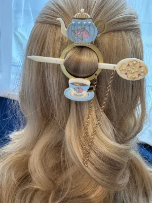 Teatime  - hair accessory - Set of 2