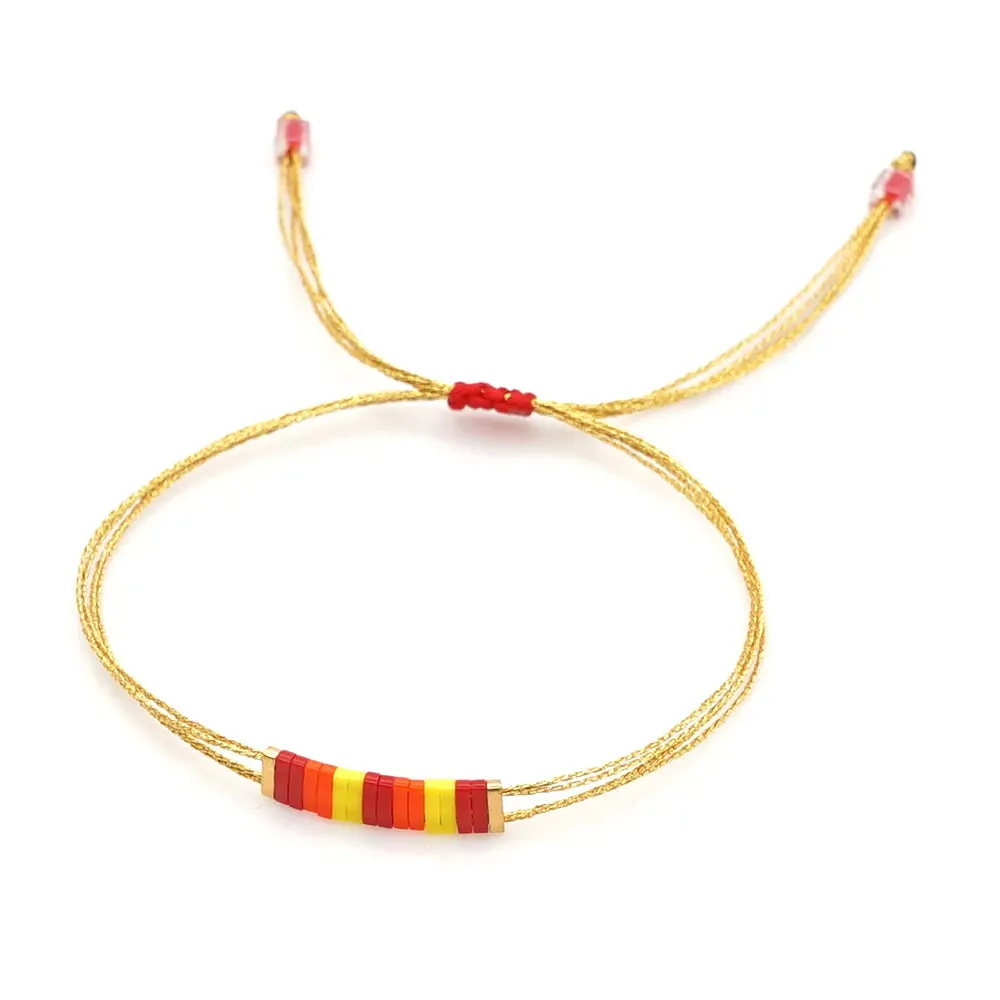Tila Beads Elastic Bracelet Sets for Women