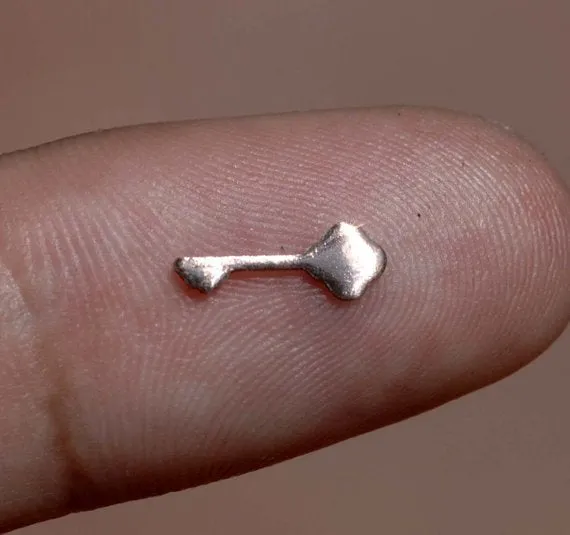 Tiny metal Key blanks