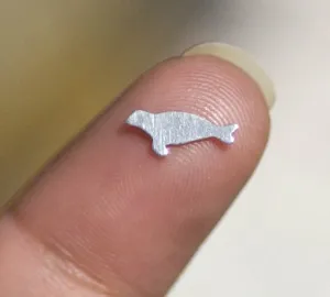 Tiny metal Seal or Sea Lion blanks, Mini Sea Lions