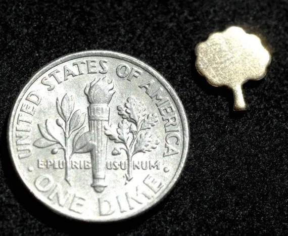Tiny metal Tree blanks