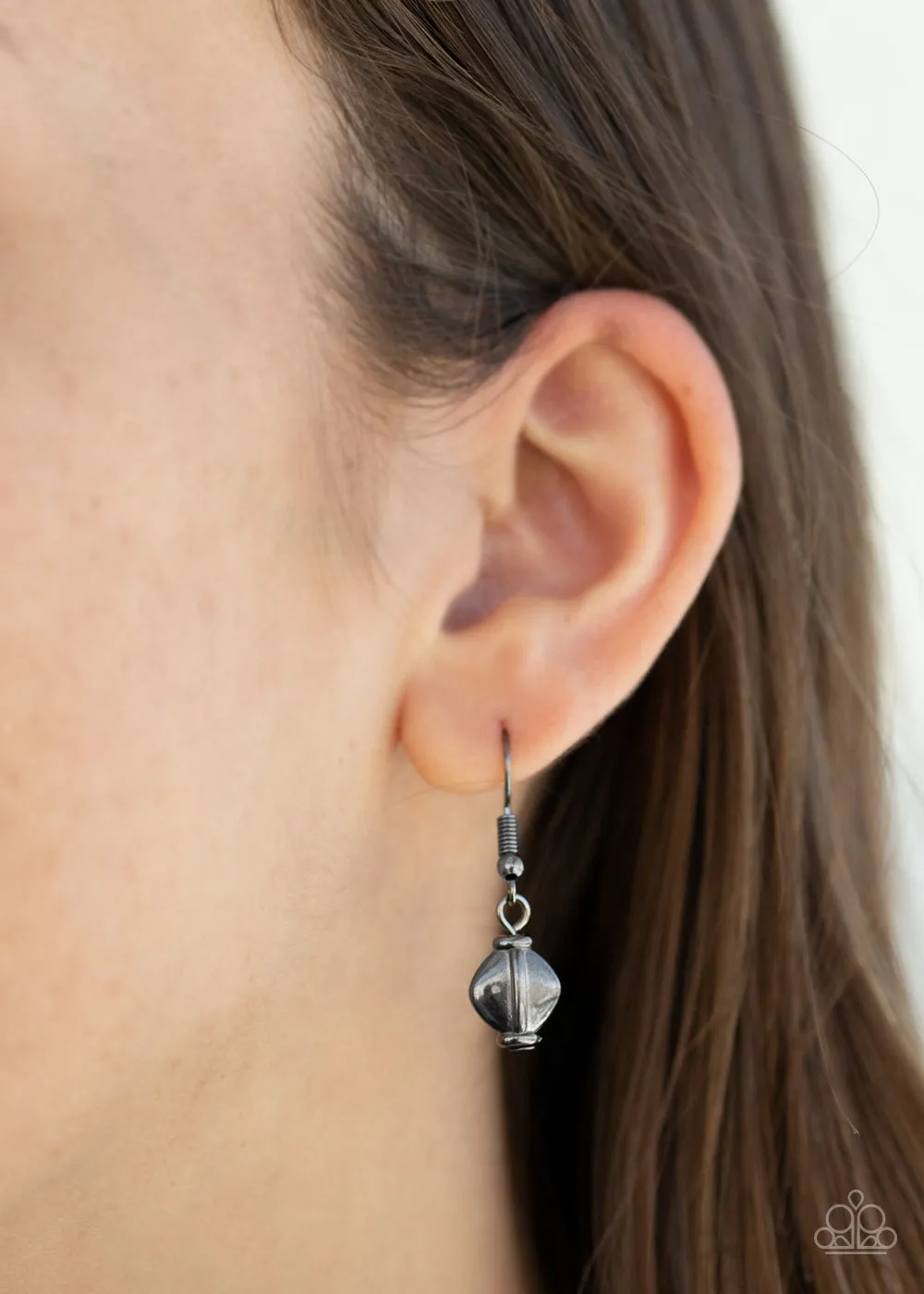 Trinket Trade - Black (Gunmetal) Necklace