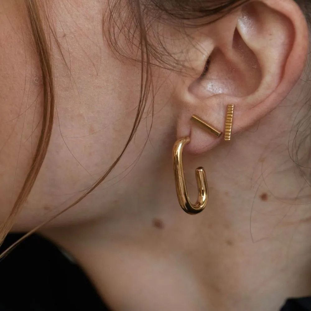 Tumba Capsule Hoop Earrings