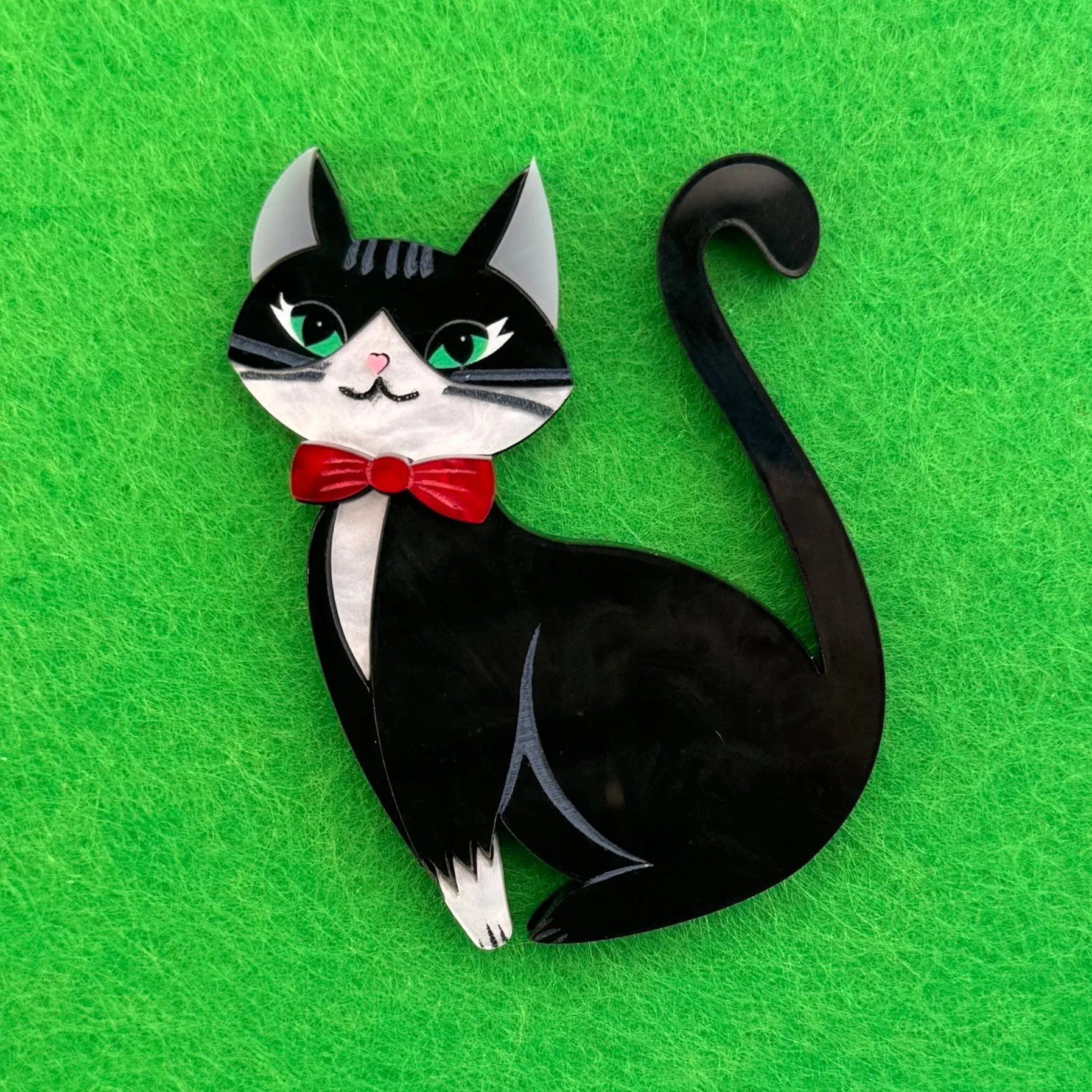 Tuxedo - Brooch - Set of 2