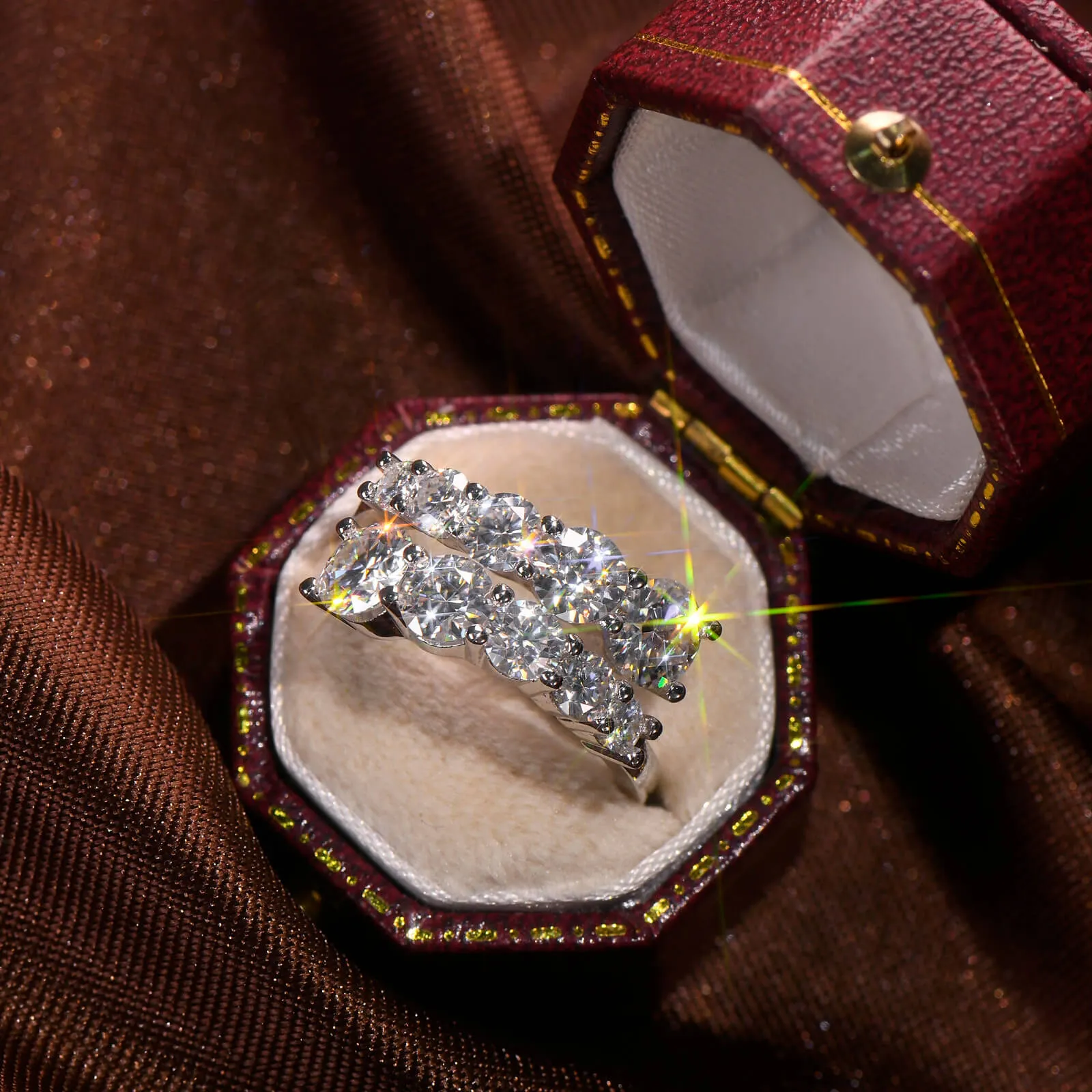 Twisted Arm Double-ended Open Ring