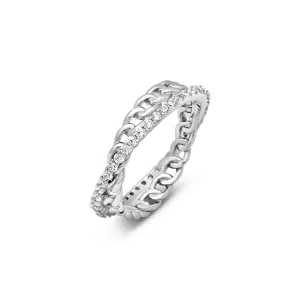 TWISTED GOURMET SILVER BAND