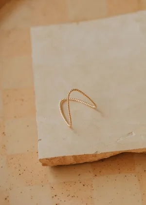 Twisted Swell Ring