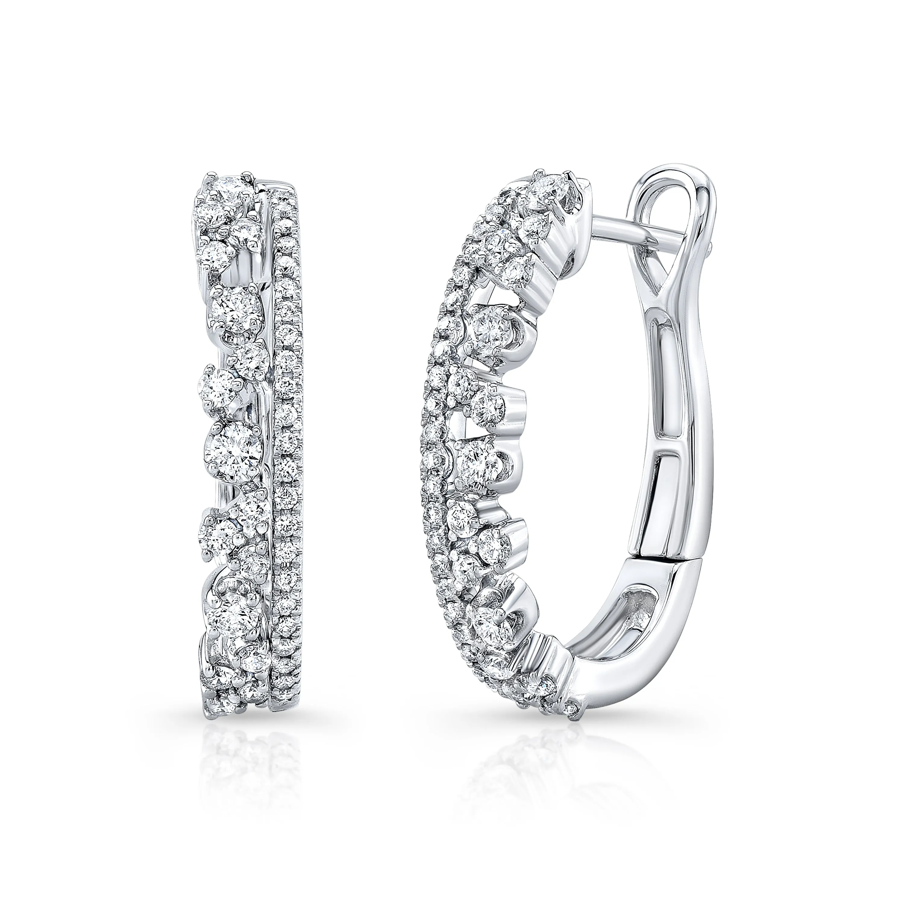 Uneek Earring 14K White Gold ER7611SG