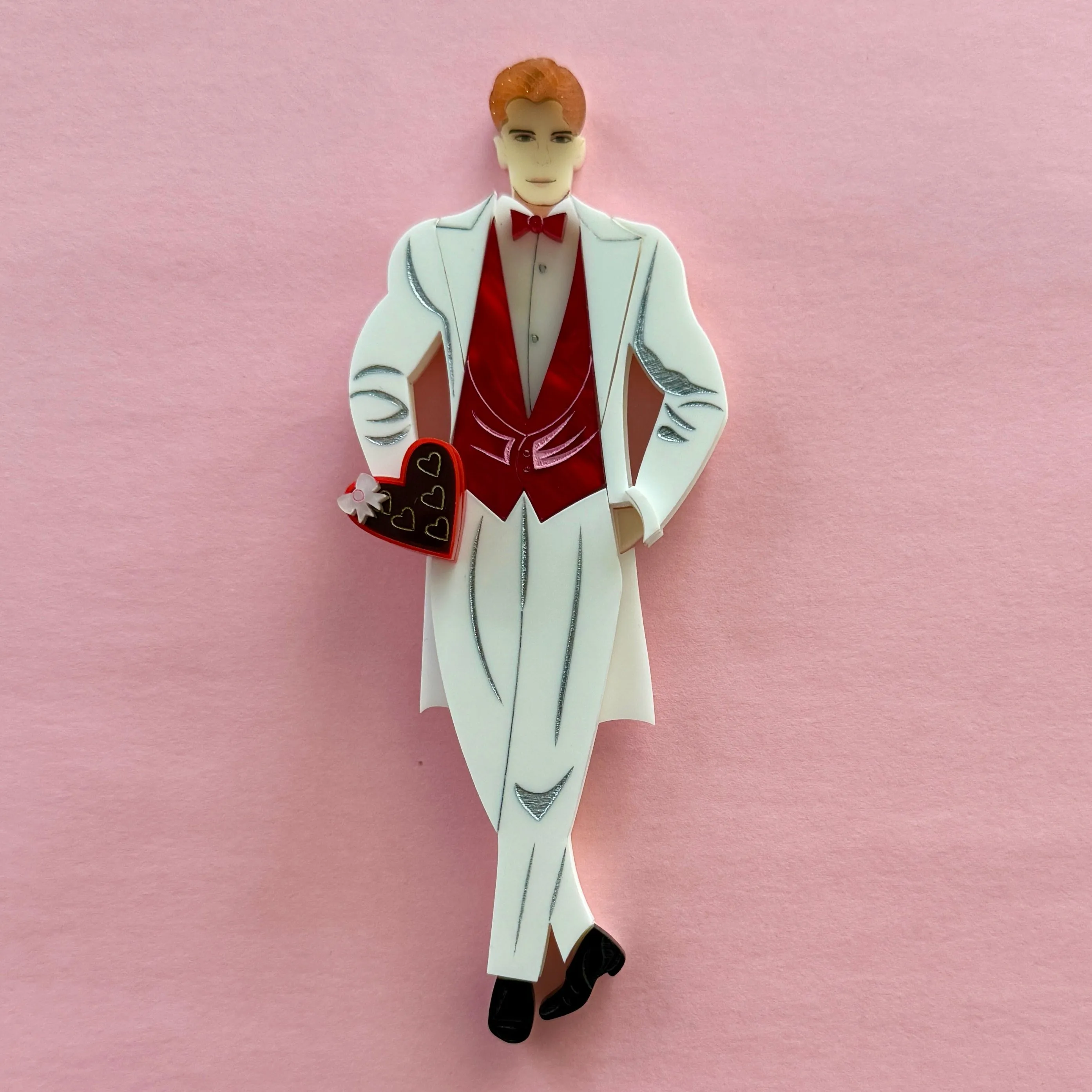 Valentines 💌 hair red - Jack doll clothes