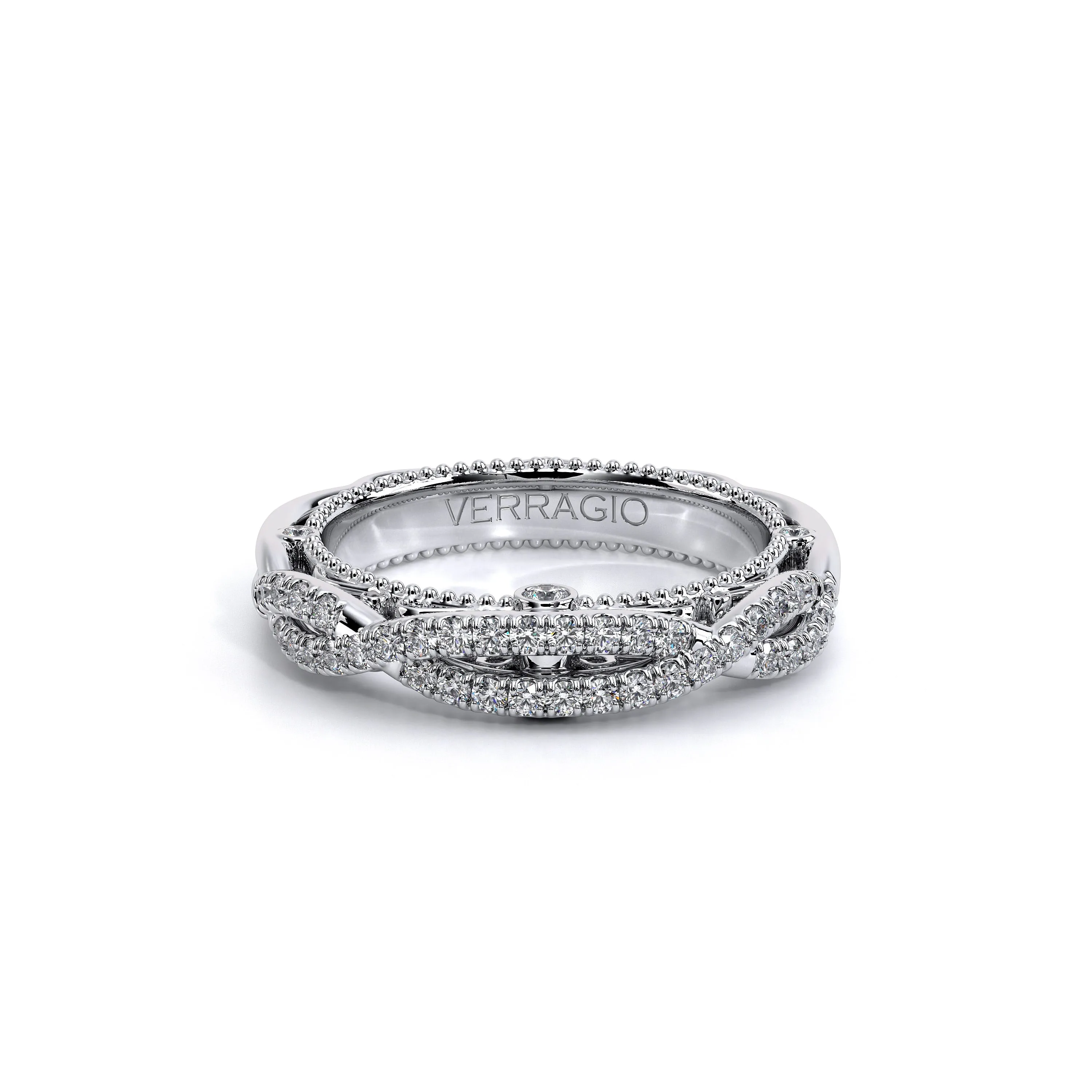 Verragio Twist Diamond Wedding Band