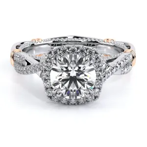 Verragio Twisted Shank Diamond Engagement Ring