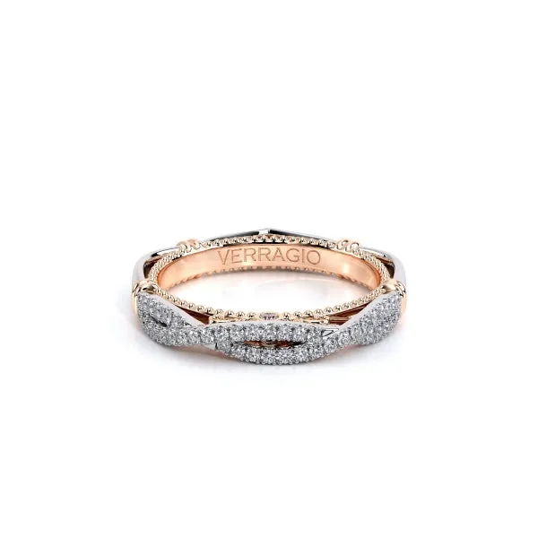 Verragio Twisted Shank Diamond Wedding Band